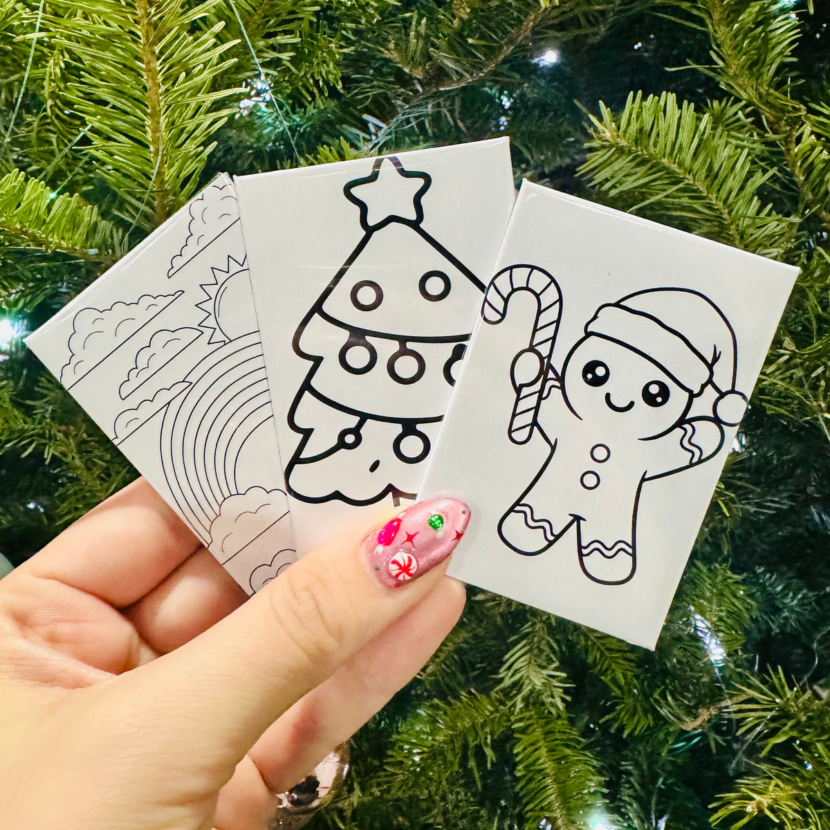3 Pack of Coloring Magnets (Includes 4 Markers)